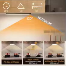 Motion Sensor Light Wireless LED Night Light USB Rechargeable Night Lamp Cabinet Wardrobe Lamp Under Backlight For Kitchen led