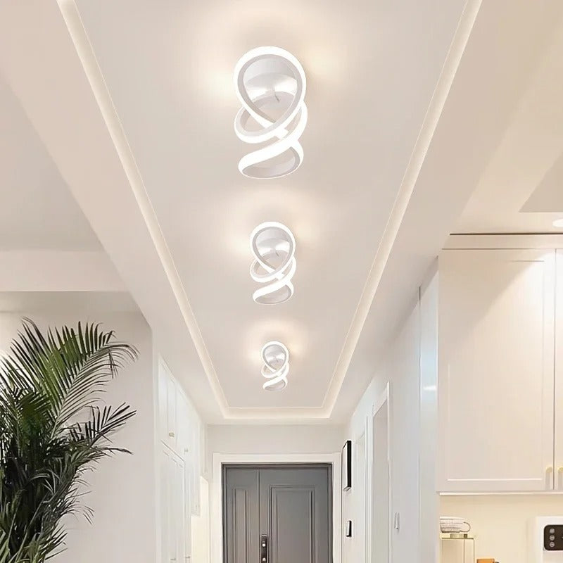 LED Aisle Ceiling Lights Modern Chandelier