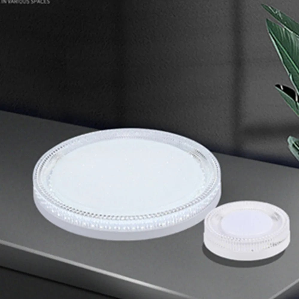 Modern Led Ceiling Lamp Crystal Circle Lights